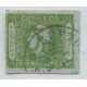 ARGENTINA 1859 GJ 16f CABECITA ESTAMPILLA CON VARIEDAD 4 SIN PUNTO, ESTUPENDO EJEMPLAR U$ 140